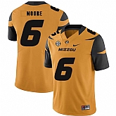 Missouri Tigers 6 J'Mon Moore Gold Nike College Football Jersey Dzhi,baseball caps,new era cap wholesale,wholesale hats
